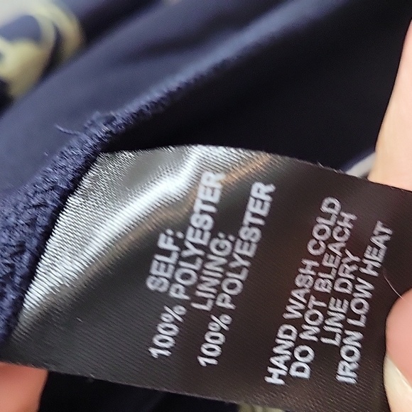 LULUS All Mine Navy Blue Floral Print High-Low Maxi Wrap Dress 65229 - Picture 11 of 13